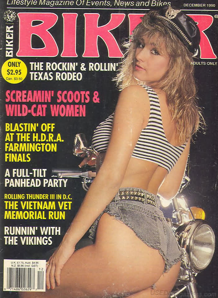 Biker December 1990 magazine back issue Biker magizine back copy Biker December 1990 Motorcycle Magazine Back Issue Published by Paisano Publications. The Rockin & Rollin Texas Rodeo.