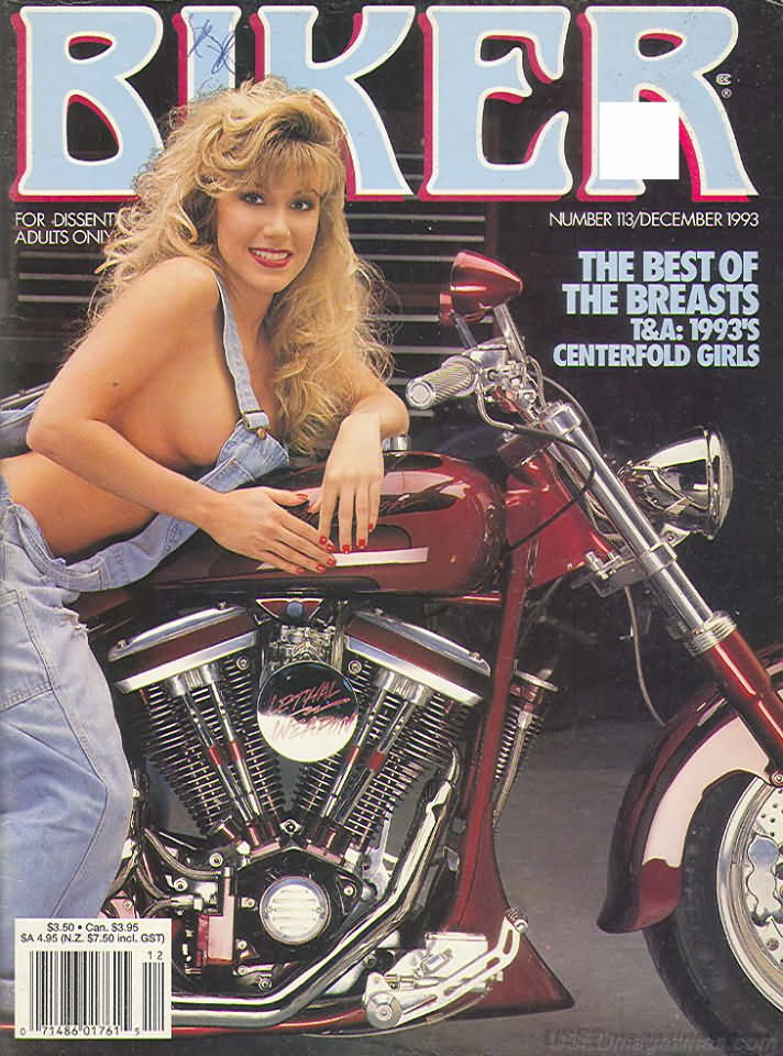 Biker December 1993 magazine back issue Biker magizine back copy Biker December 1993 Motorcycle Magazine Back Issue Published by Paisano Publications. The Best Of The Breasts .