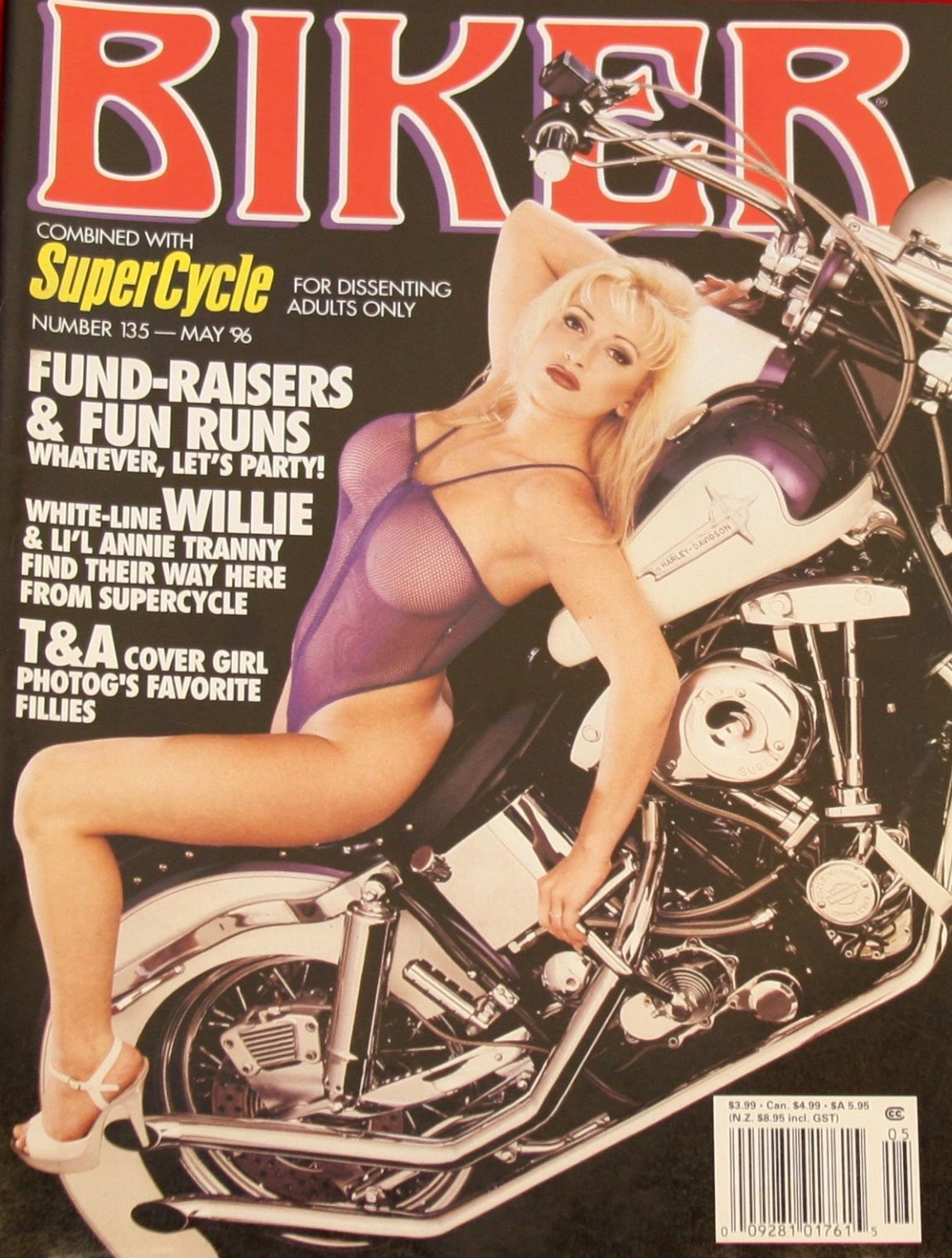 Biker May 1996 magazine back issue Biker magizine back copy Biker May 1996 Motorcycle Magazine Back Issue Published by Paisano Publications. Combined With SuperCycle.
