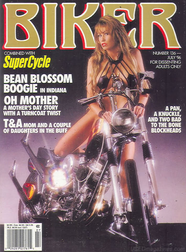 Biker July 1996 magazine back issue Biker magizine back copy Biker July 1996 Motorcycle Magazine Back Issue Published by Paisano Publications. Bean Blossom Boogie In Indiana.