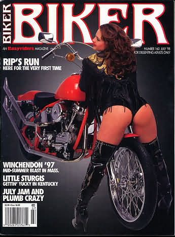Biker July 1998 magazine back issue Biker magizine back copy Biker July 1998 Motorcycle Magazine Back Issue Published by Paisano Publications. Rip's Run Here For The Every First Time.