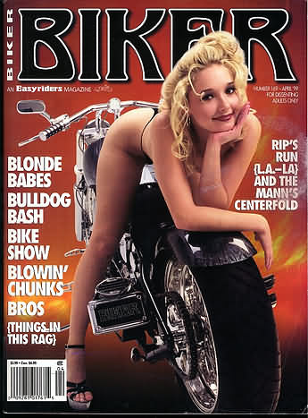 Biker April 1999 magazine back issue Biker magizine back copy Biker April 1999 Motorcycle Magazine Back Issue Published by Paisano Publications. Blonde Babes Bulldog Bash.