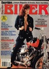 Biker February 1989 Magazine Back Copies Magizines Mags
