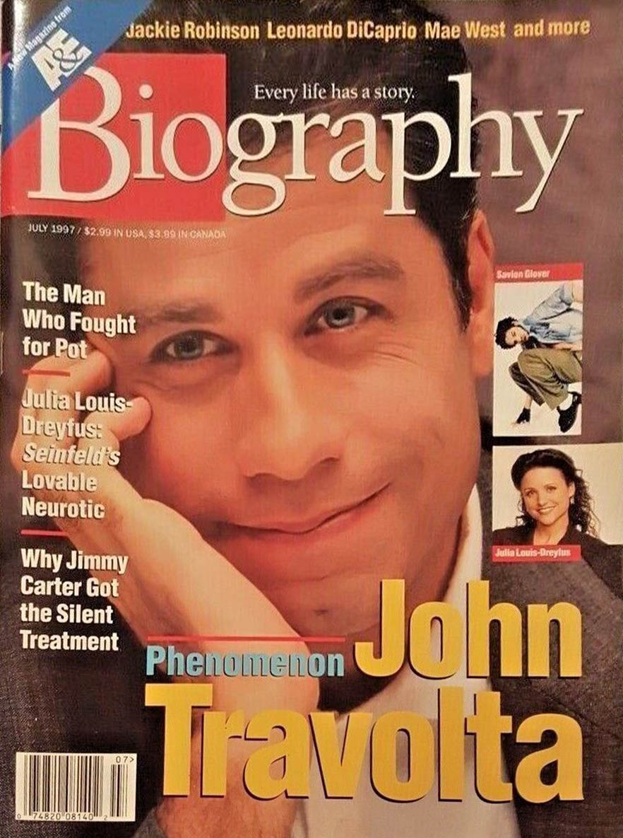 Biography July 1997 magazine back issue Biography magizine back copy 