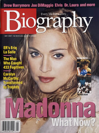 Biography May 1997 magazine back issue cover image