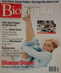 Biography January 1998 magazine back issue