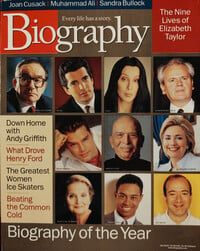 Biography January 2000 magazine back issue cover image