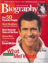 Biography December 2000 magazine back issue cover image