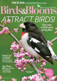 Birds & Blooms April/May 2020 Magazine Back Copies Magizines Mags