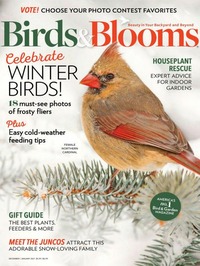 Birds & Blooms December/January 2020 Magazine Back Copies Magizines Mags