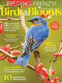Birds & Blooms April/May 2021 Magazine Back Copies Magizines Mags