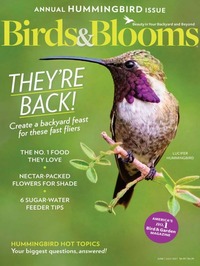 Birds & Blooms June/July 2021 Magazine Back Copies Magizines Mags