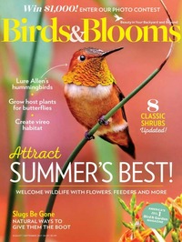 Birds & Blooms August/September 2021 Magazine Back Copies Magizines Mags