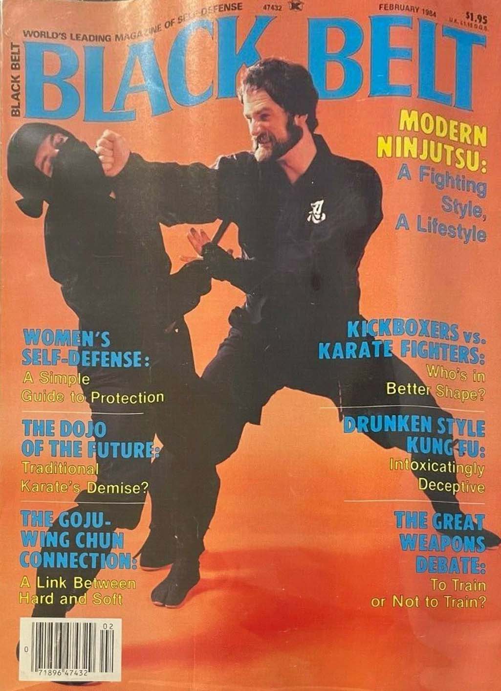 Black Belt February 1984, , Modern Ninjutsu A Fighting Style, A
