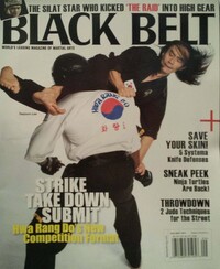 Sila magazine cover appearance Black Belt August/September 2014