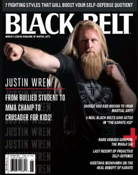 Sade magazine cover appearance Black Belt October/November 2022