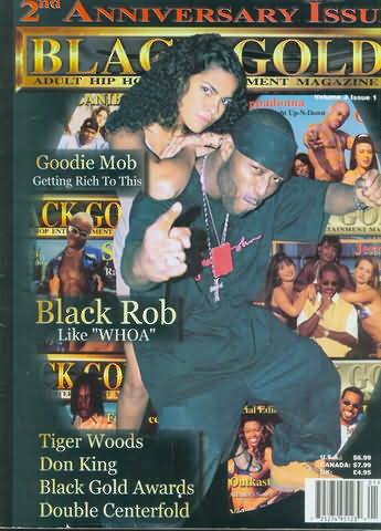 Black Gold Vol. 3 # 1 magazine back issue Black Gold magizine back copy 