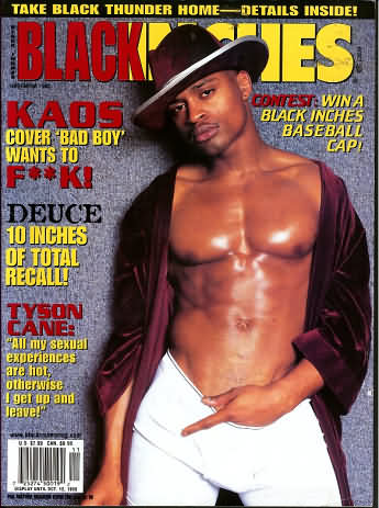 Black Inches November 1998 magazine back issue Black Inches magizine back copy Black Inches November 1998 Black Nude Men Adult Gay Magazine Back Issue Published by Black Inches Publishing. Kaos Cover Bad Boy Wants To F**K!.