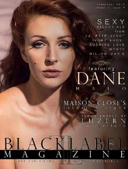 Black Label Magazine # 7, September 2017 magazine back issue Black Label Magazine magizine back copy 