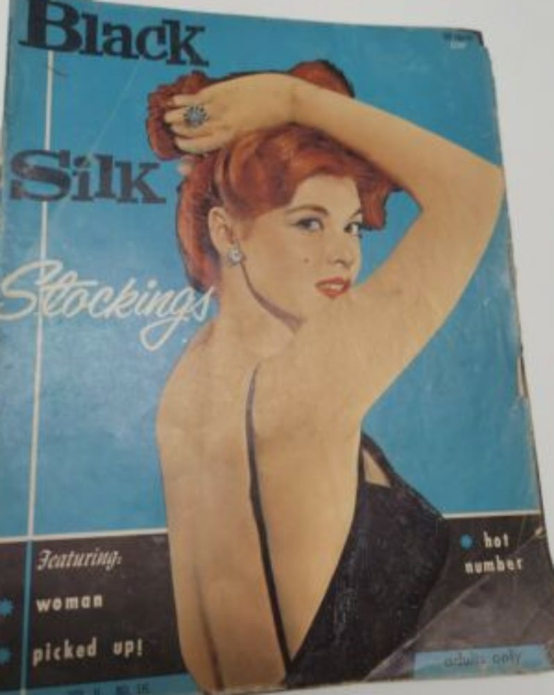 Black Silk Stockings Vol. 11 # 16 magazine back issue Black Silk Stockings magizine back copy 