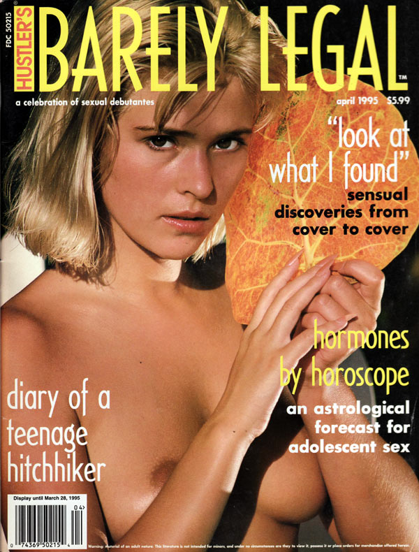 Barely Legal April 1995 magazine back issue Barely Legal magizine back copy Barely Legal April 1995 Adult Magazine Back Issue Published by Hustler. Magazines Dedicated to Young Teenage Girls Who Just Attained Legal Age. Covergirl Whitney (a.k.a. Jo Guest) (Nude) photographed by Vanity International.
