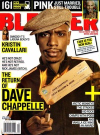 Blender April 2006 magazine back issue cover image