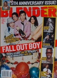 Blender June 2006 magazine back issue cover image