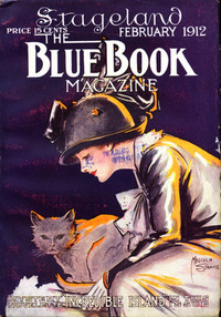 Mystery magazine cover appearance Bluebook February 1912