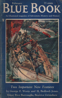 Bluebook February 1935 magazine back issue cover image