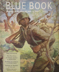 Bluebook April 1945 magazine back issue cover image