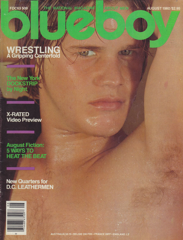 Blueboy August 1980 magazine back issue Blueboy magizine back copy blueboy magazine back issues 1980 hot sexy nude men huge muscles buff guys tight asses horny gay xxx