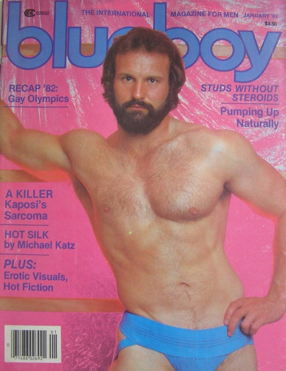 Blueboy January 1983 magazine back issue Blueboy magizine back copy Blueboy January 1983 Gay Mens Magazine Back Issue Publishing Photos of Naked Men. Studs Without Steroids Pumping Up Naturally.