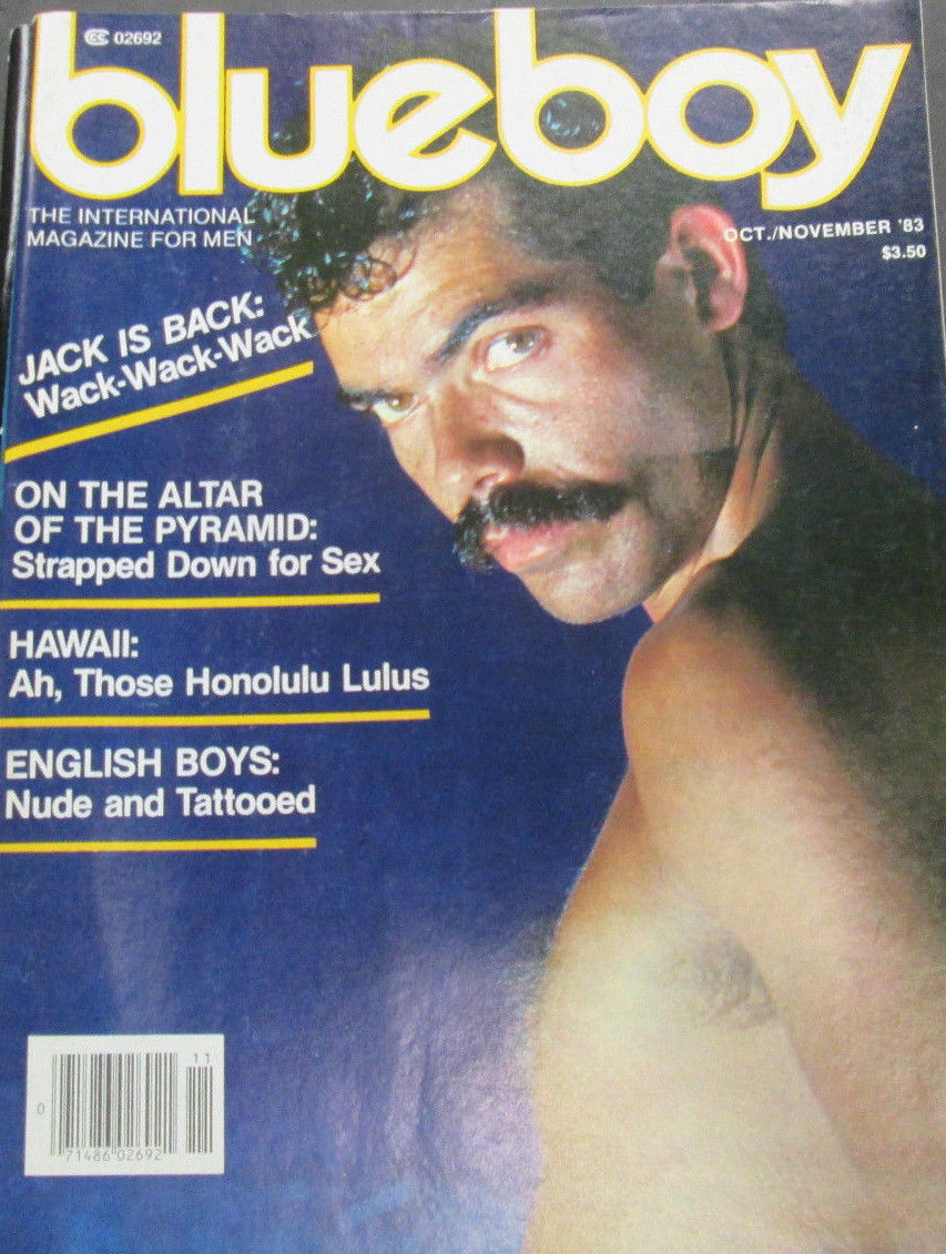 Blueboy November 1983 magazine back issue Blueboy magizine back copy Blueboy November 1983 Gay Mens Magazine Back Issue Publishing Photos of Naked Men. Jack Is Back: Wack-Wack-Wack.