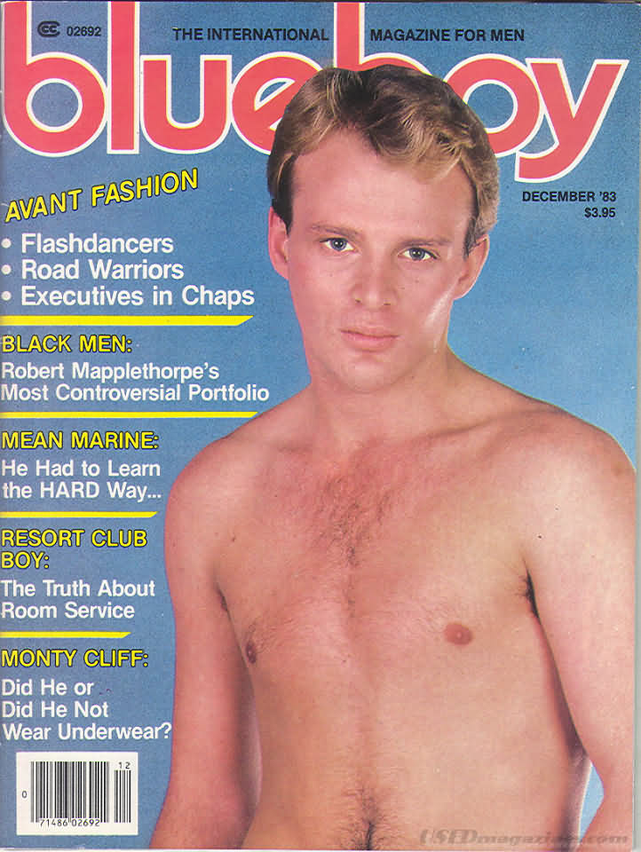 Blueboy December 1983 magazine back issue Blueboy magizine back copy Blueboy December 1983 Gay Mens Magazine Back Issue Publishing Photos of Naked Men. Avant Fashion Flashdancers Road Warriors Executives In Chaps.