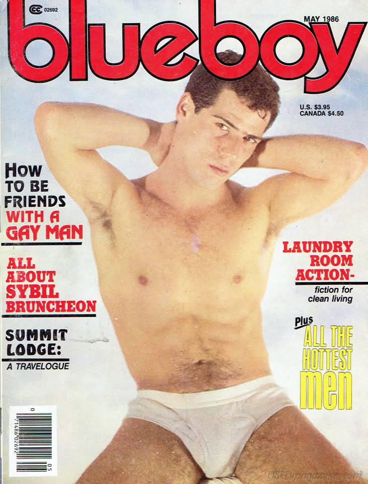 Blueboy May 1986 magazine back issue Blueboy magizine back copy Blueboy May 1986 Gay Mens Magazine Back Issue Publishing Images of Naked Men. How To Be Friends With A Gay Man.