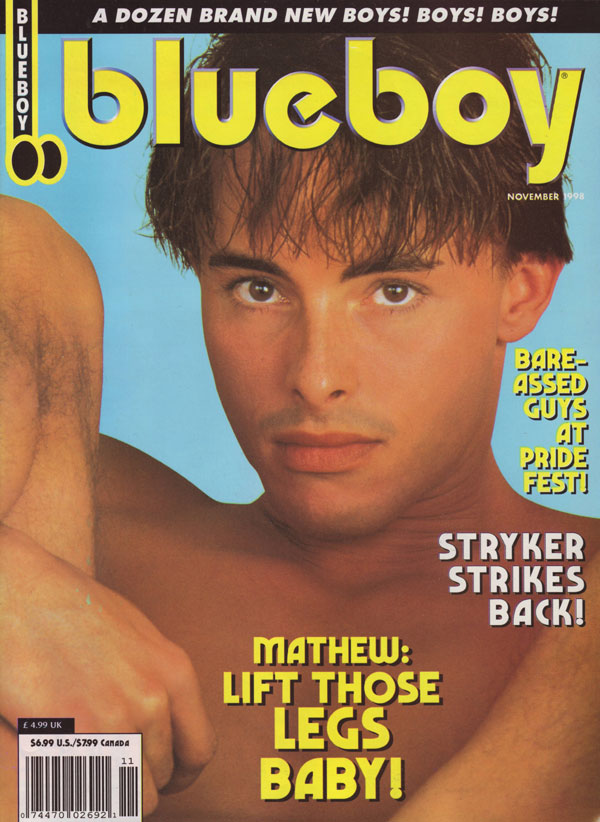 Blueboy November 1998 magazine back issue Blueboy magizine back copy blueboy magazine 1998 back issues hot nude boys xxx gay porn twink pictorials hunky sexy young men h