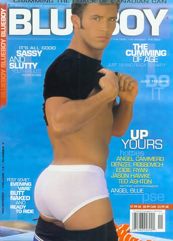 Blueboy November 2002 magazine back issue Blueboy magizine back copy Blueboy November 2002 Gay Mens Magazine Back Issue Publishing Images of Naked Men. It's All Good Sassy And Slutty.