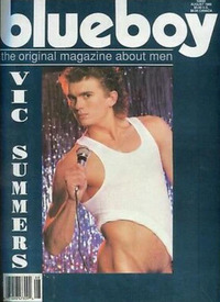 Blueboy August 1989 magazine back issue