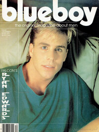 Blueboy December 1989 magazine back issue