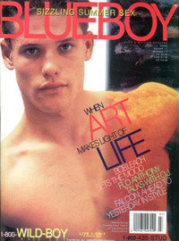 Blueboy July 1996 magazine back issue cover image