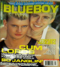 Blueboy April 2003 magazine back issue