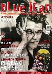 Leonardo DiCaprio magazine cover appearance Blue Jean March 2000