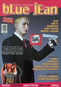 Michael Jackson magazine cover appearance Blue Jean December 2004