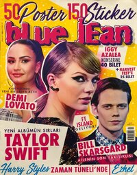 Taylor Swift magazine cover appearance Blue Jean October 2017