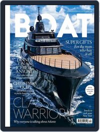 Boat International December 2015 magazine back issue cover image