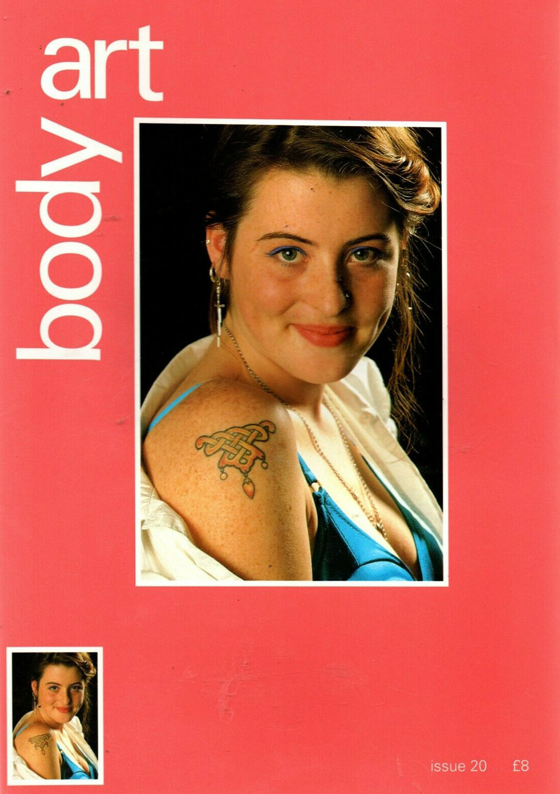 Body Art # 20 magazine back issue Body Art magizine back copy 