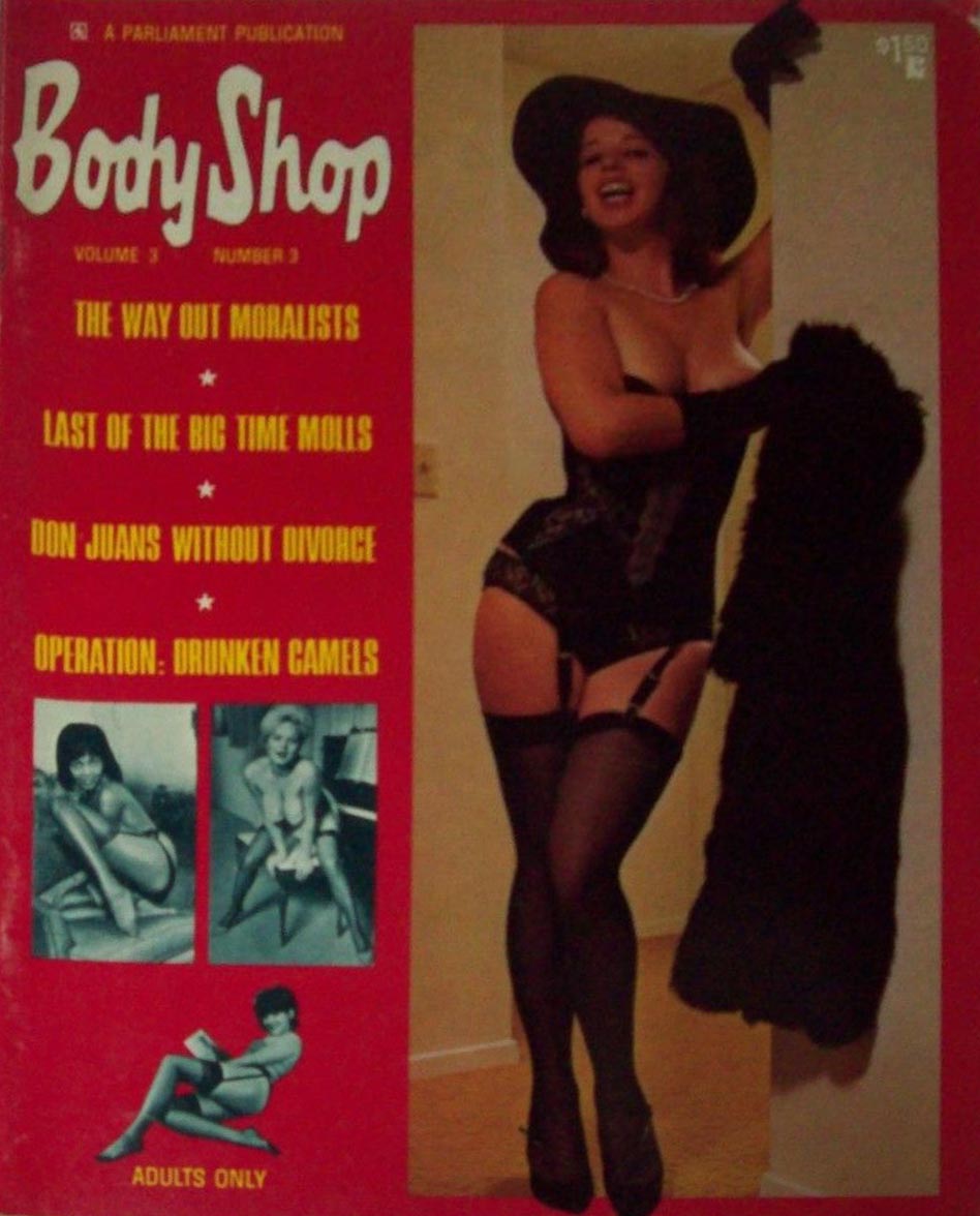 Body Shop Vol. 3 # 3 magazine back issue Body Shop magizine back copy 