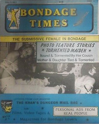 Bondage Times # 10 magazine back issue