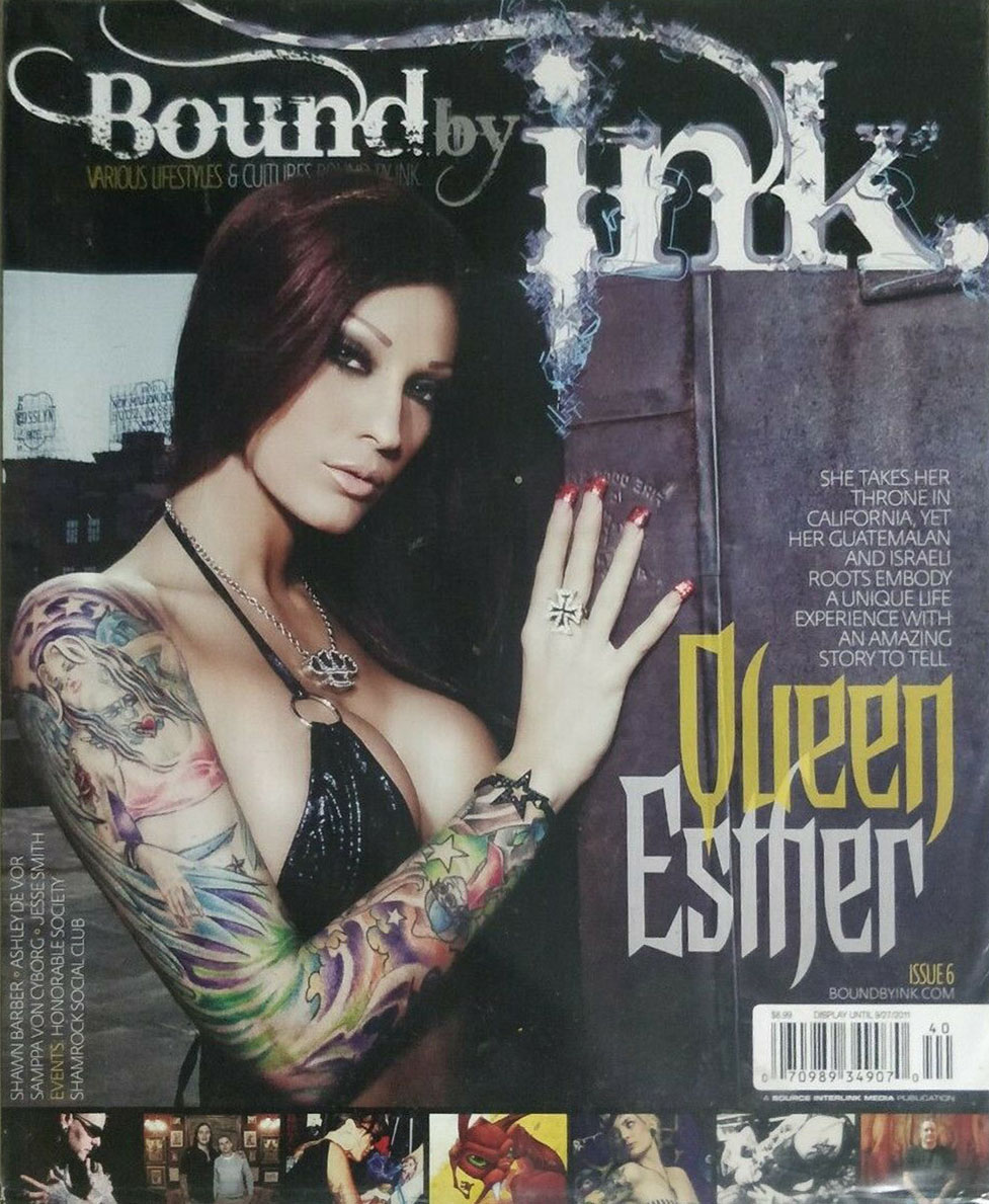 Bound by Ink # 6 magazine back issue Bound by Ink magizine back copy 