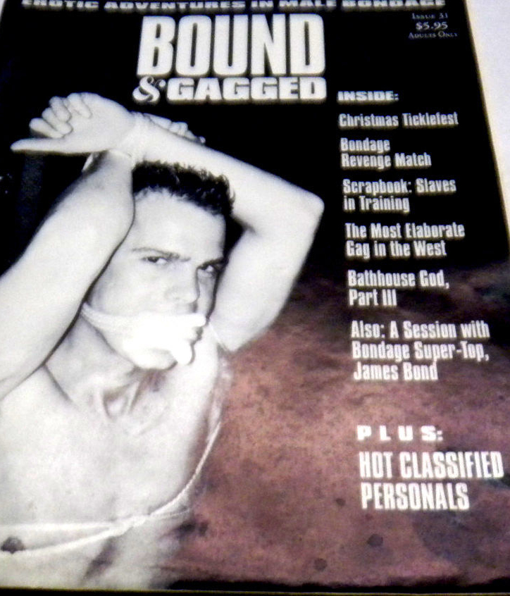 Bound & Gagged # 31 magazine back issue Bound & Gagged magizine back copy 